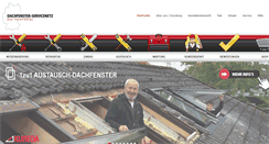 Desktop Screenshot of dachfenster-guru.de