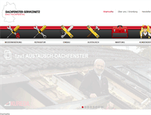 Tablet Screenshot of dachfenster-guru.de